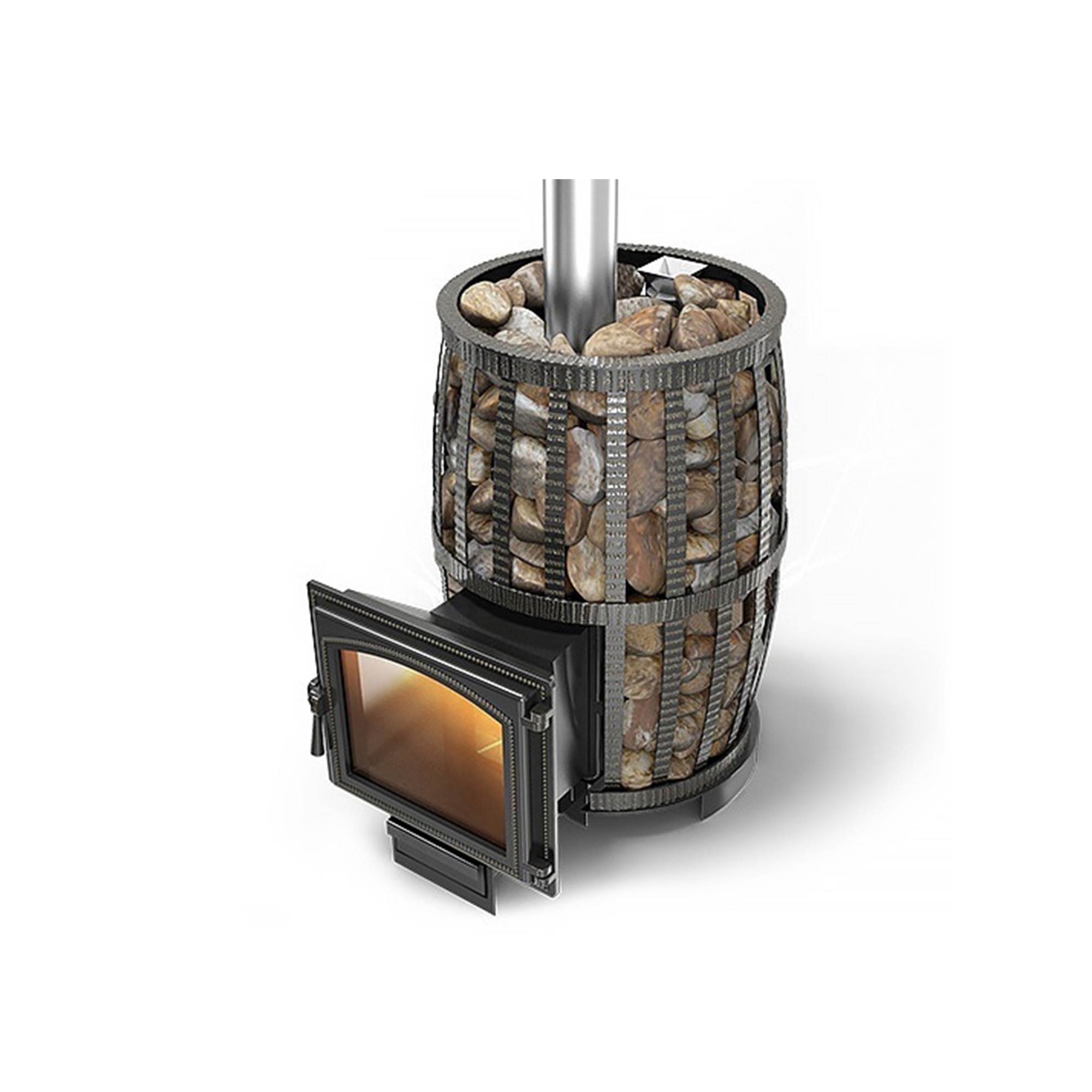 Печь ВЕЗУВИЙ Легенда Русский пар Ковка 24 (240)