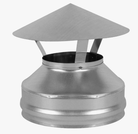 Оголовок d=120/190 оцинковка