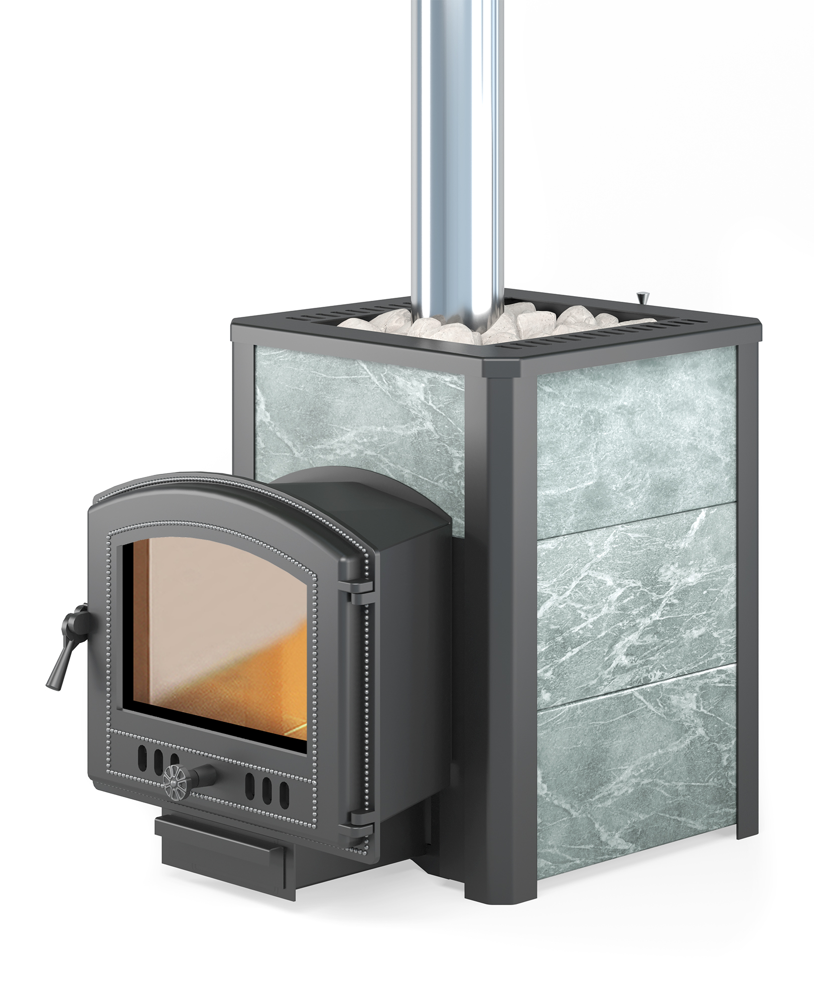 Банная печь ВЕЗУВИЙ ЛЕГЕНДА 16 (224) ТАЛЬКОХЛОРИТ