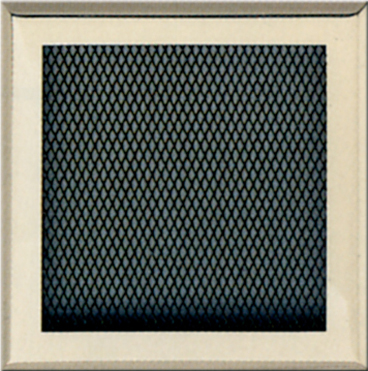 Решетка вентиляционная латунь 20*20 без жалюзи DM-20