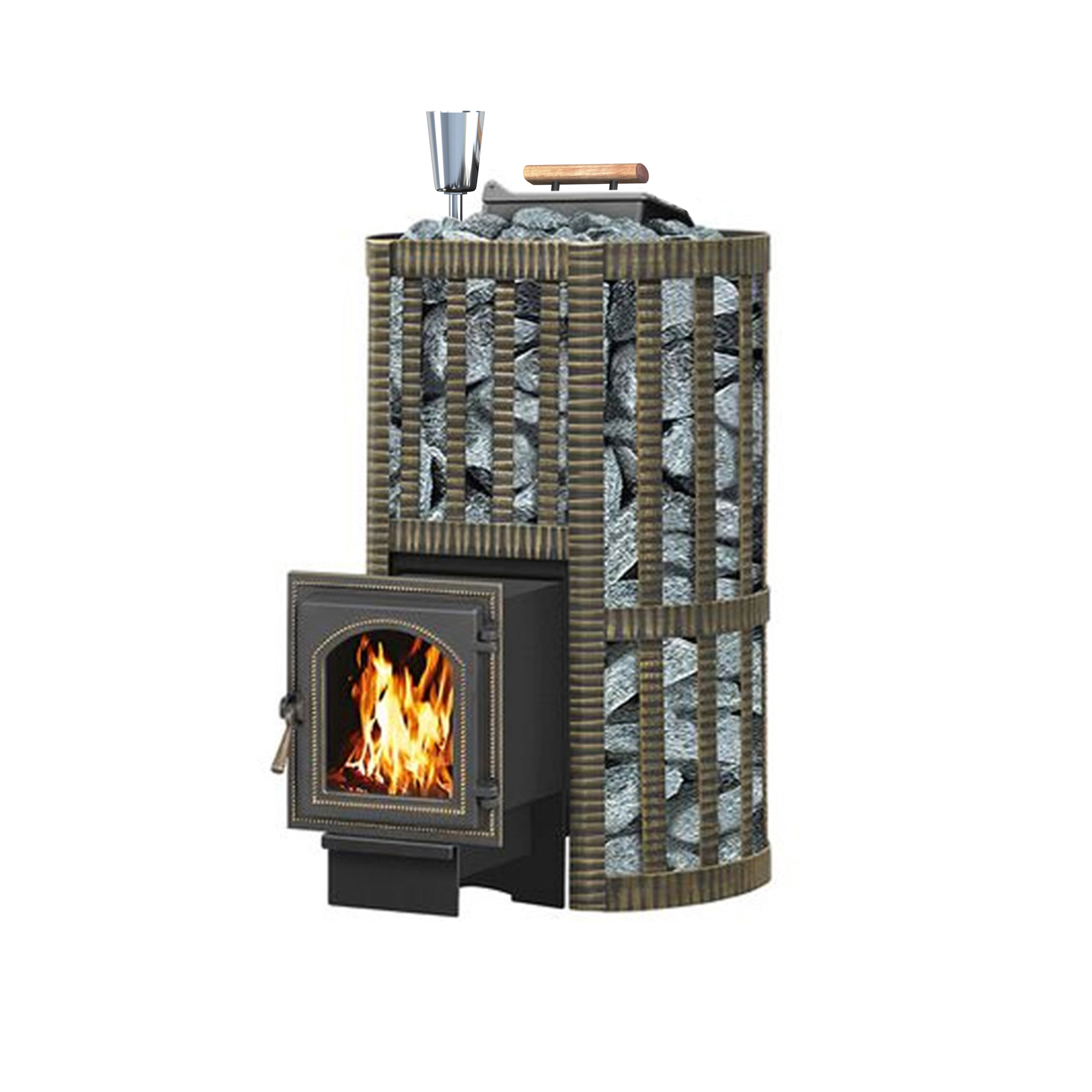 Печь ВЕЗУВИЙ Ураган Ковка 28 (270)