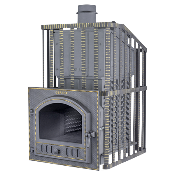 Печь банная Гефест GFS ЗК Ураган 25 (П)