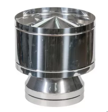 Дефлектор оголовок d=115/190 нерж Ж