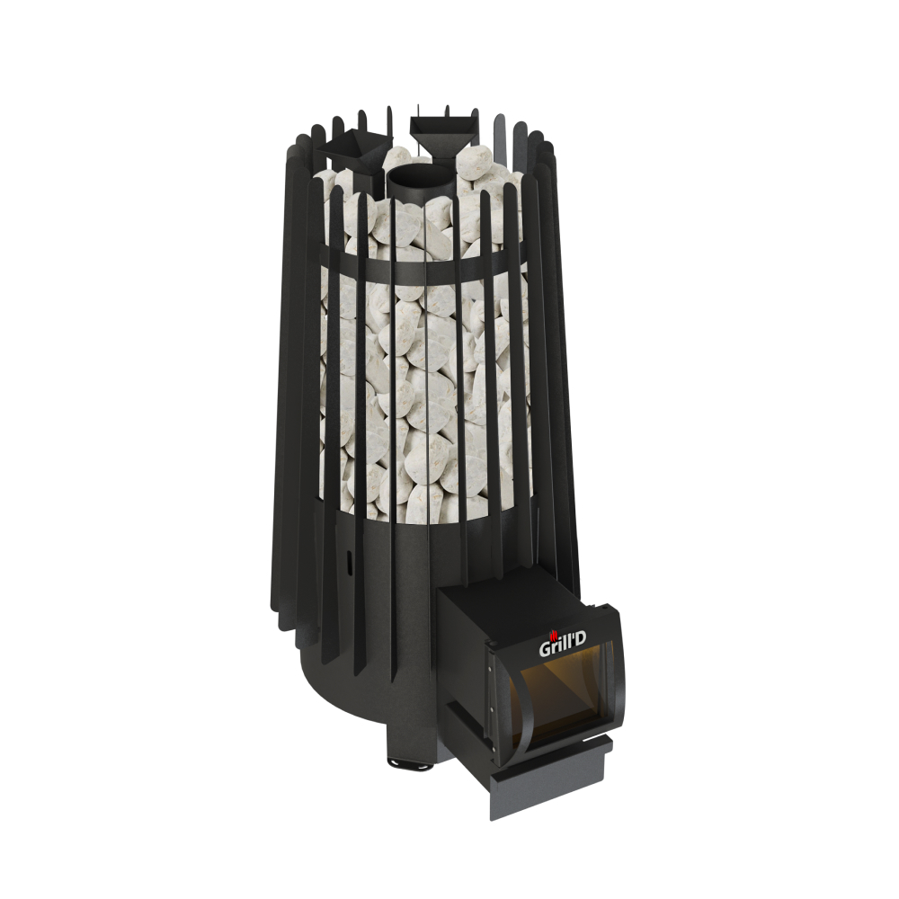 Дровяная банная печь Grill'D Cometa Vega 180 Long