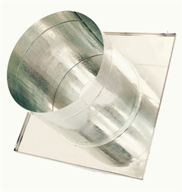 Потолочно проходной узел  200 нерж/нерж Ж