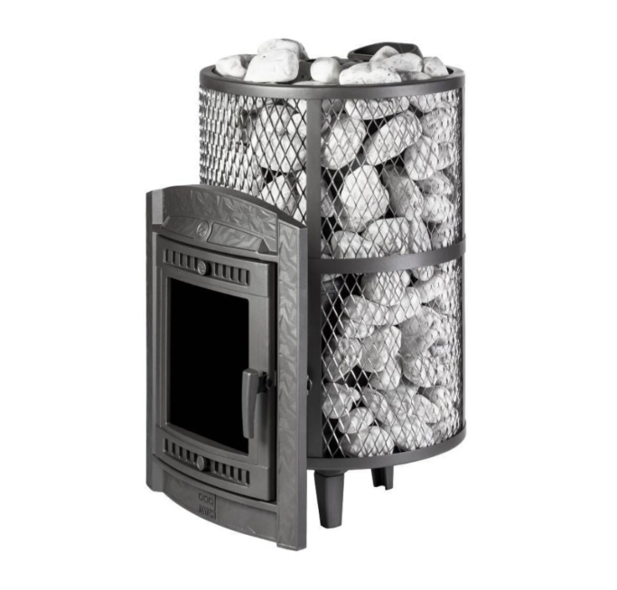 Печь банная «Атмосфера L КТТ» сетка нержавейка