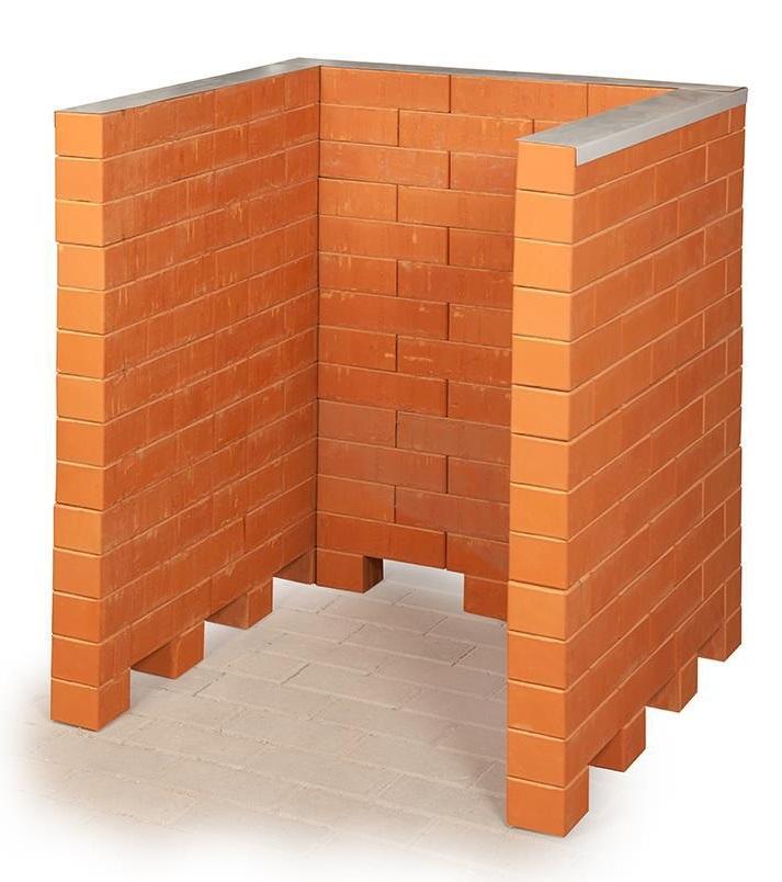 ОБЛИЦОВКА КИРПИЧНАЯ УНИВЕРСАЛЬНАЯ П-ОБРАЗНАЯ 