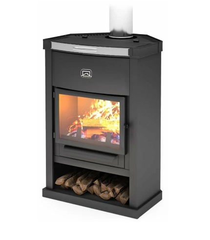 Печь-камин Теплодар ОВ-120 угловой 