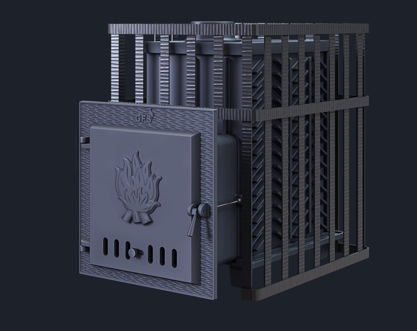 Печь банная Гефест GFS ЗК 18 в сетке