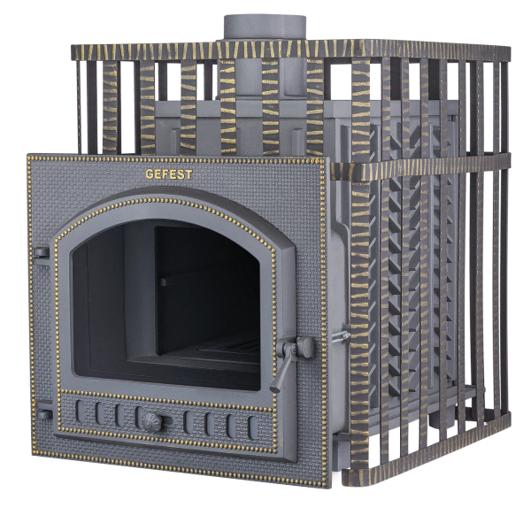 Печь банная Гефест GFS ЗК 40 (П) в сетке