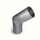 Колено G=45 d=130 нерж 1мм Н