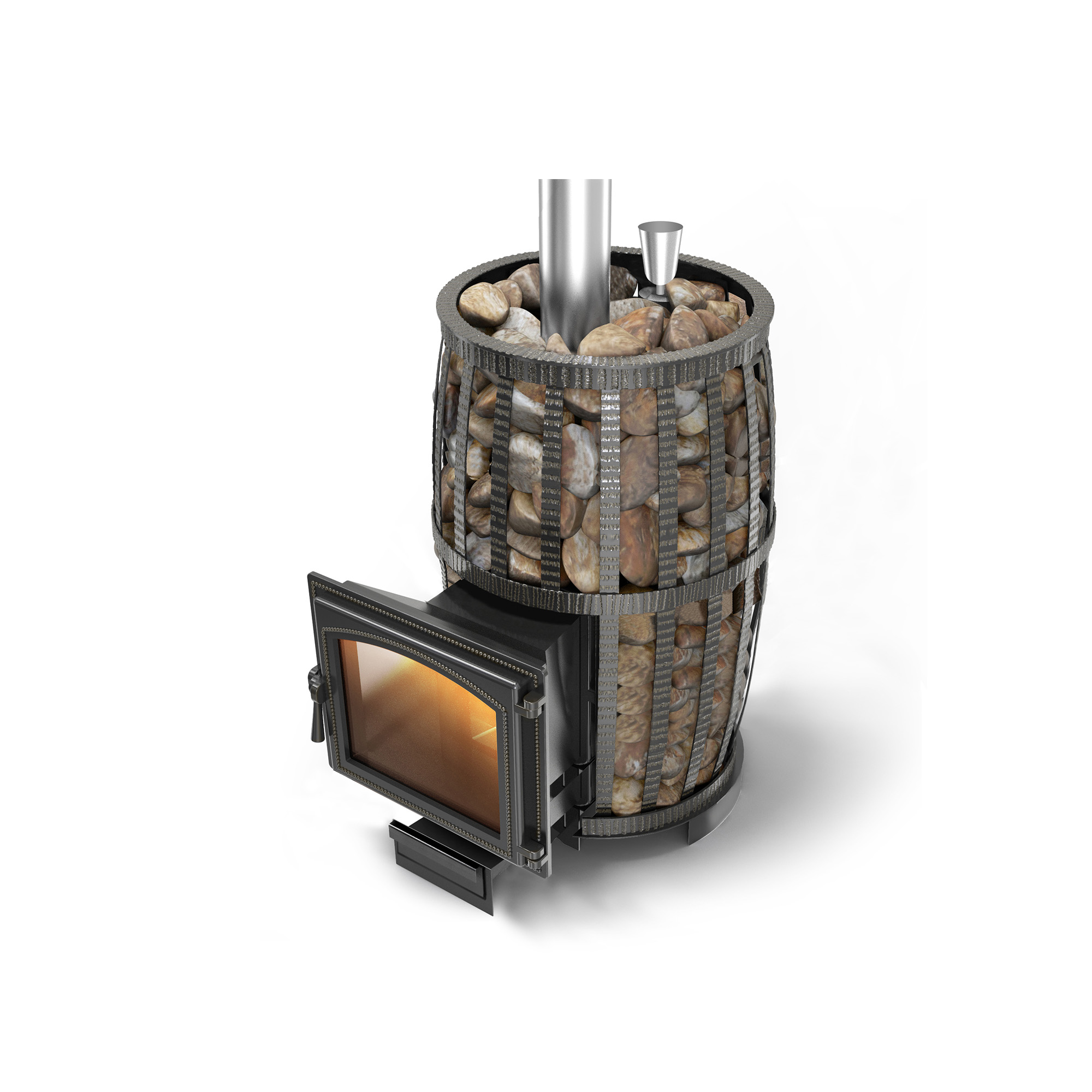 Печь ВЕЗУВИЙ Легенда Русский пар Ковка 30 (240)