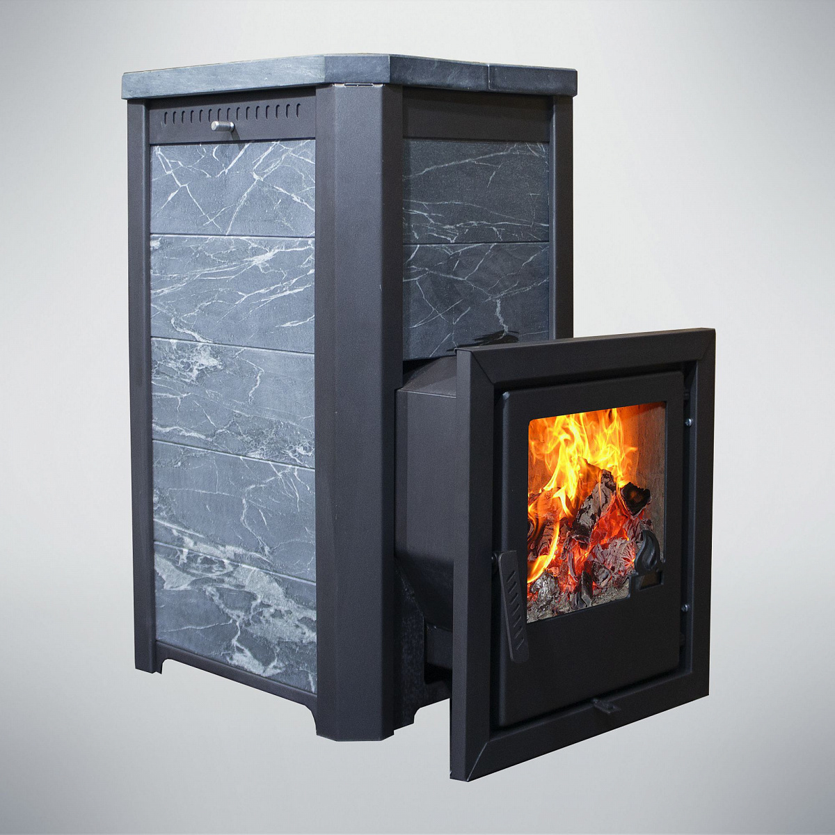 Печь банная Сказка Мини удлиненная топка