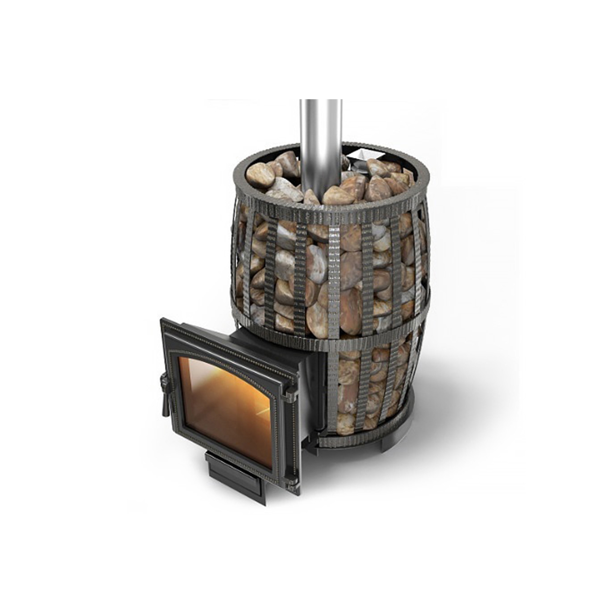 Печь ВЕЗУВИЙ Легенда Русский пар Ковка 18 (240)