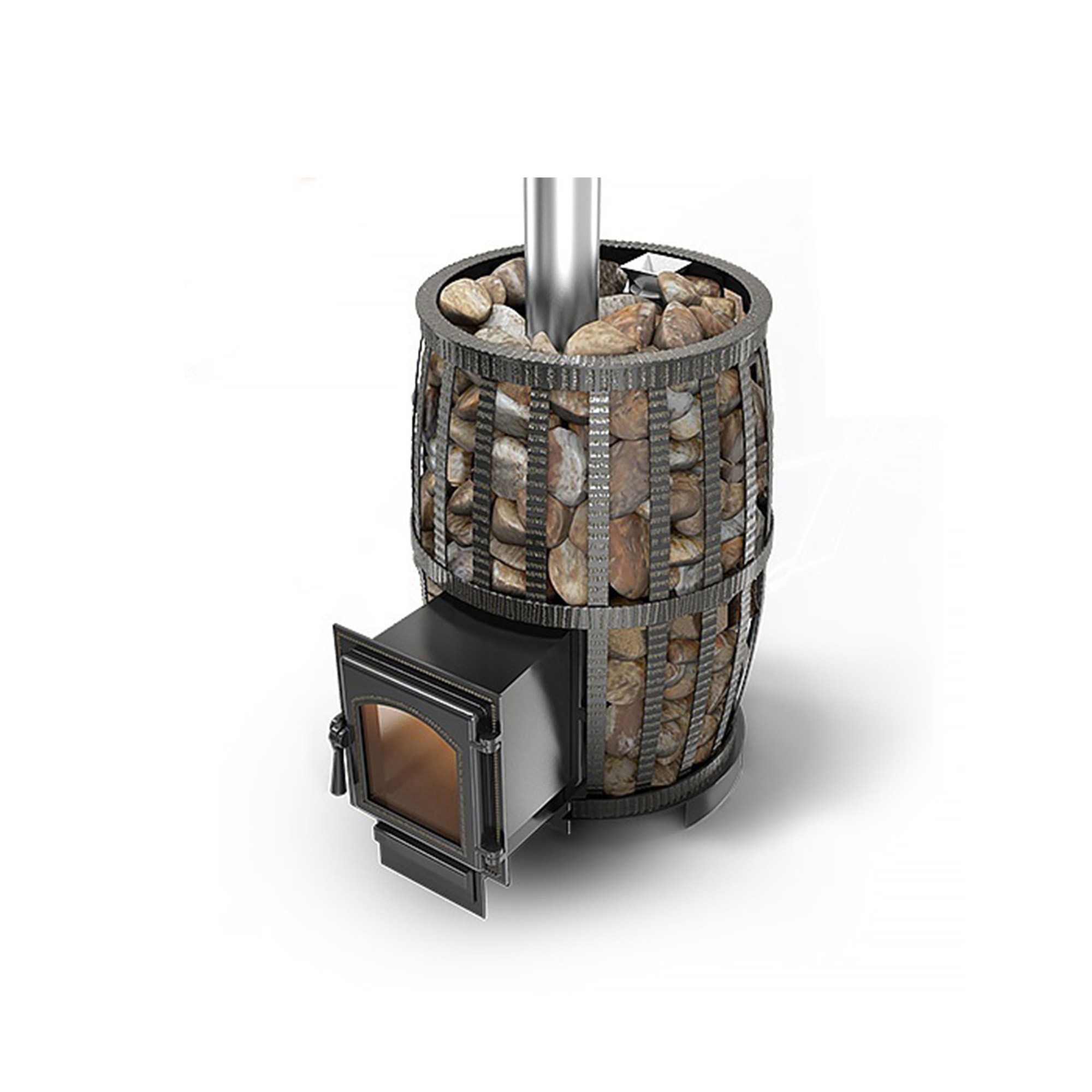  Печь ВЕЗУВИЙ Легенда Русский пар Ковка 24 (270)