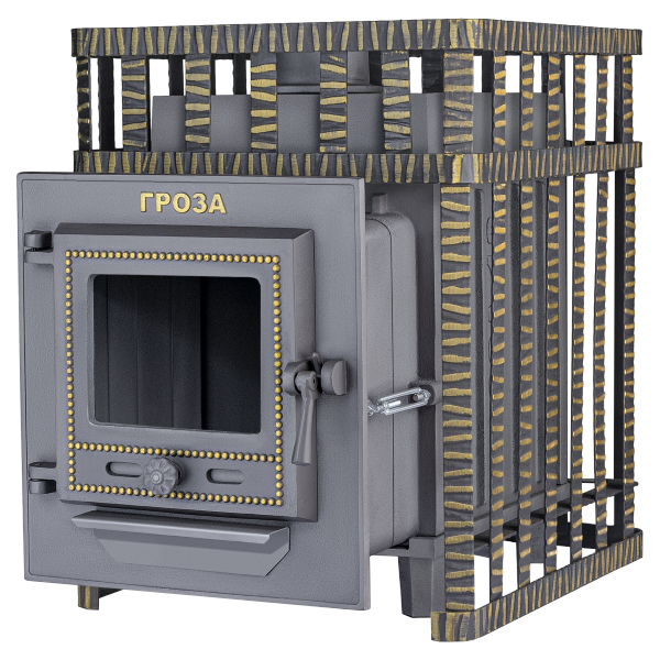Печь банная Гроза 18 (М) в сетке