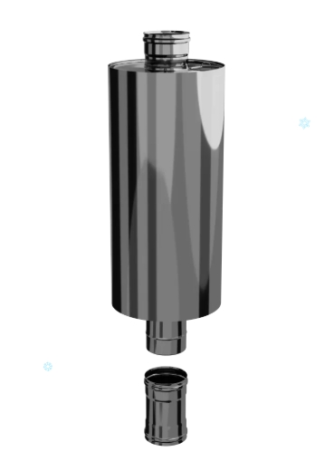 Бак на трубе Селигер 62л нержавейка AISI 201