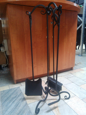 Кор - Набор каминный   НК-1 бронза