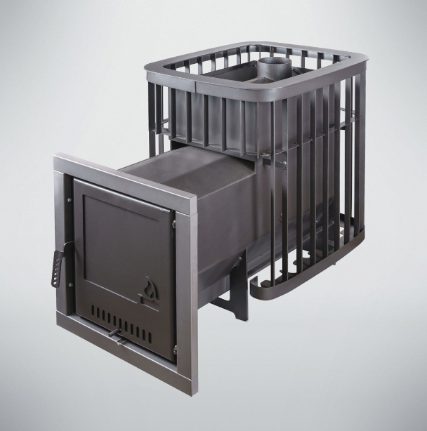 Каменка удлиненная топка (Сталь) 24м3