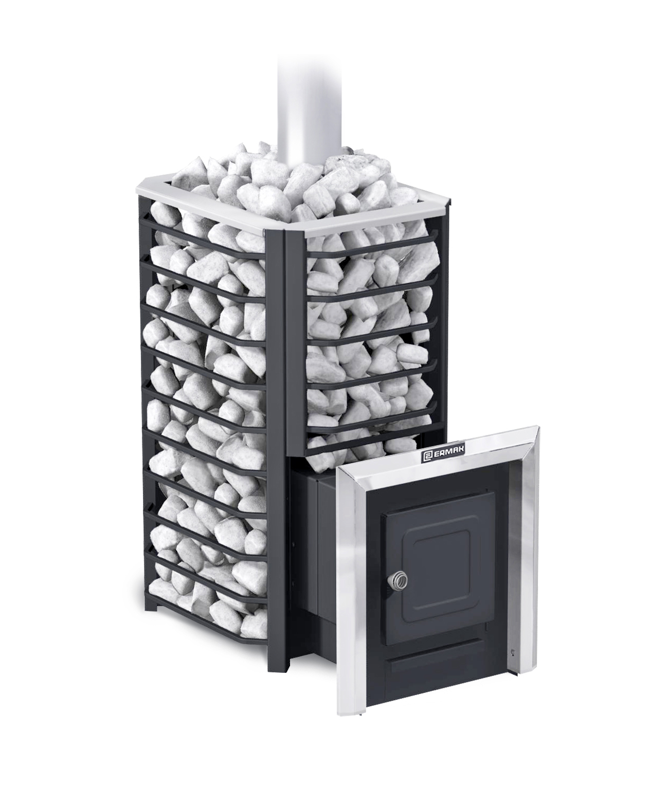 Печь банная Ермак 20 Сетка Стандарт чугун