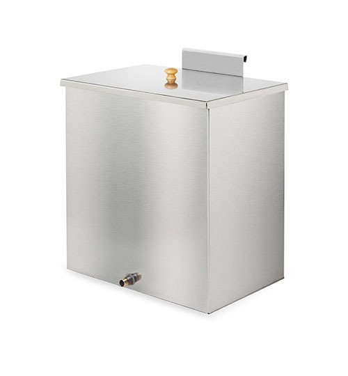  Бак нерж. навесной 61л (AISI 439) для печи Русичъ 22 «АКВА»