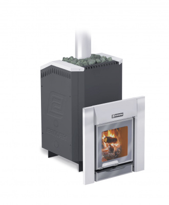 Печь банная Ермак 20 Премиум чугун