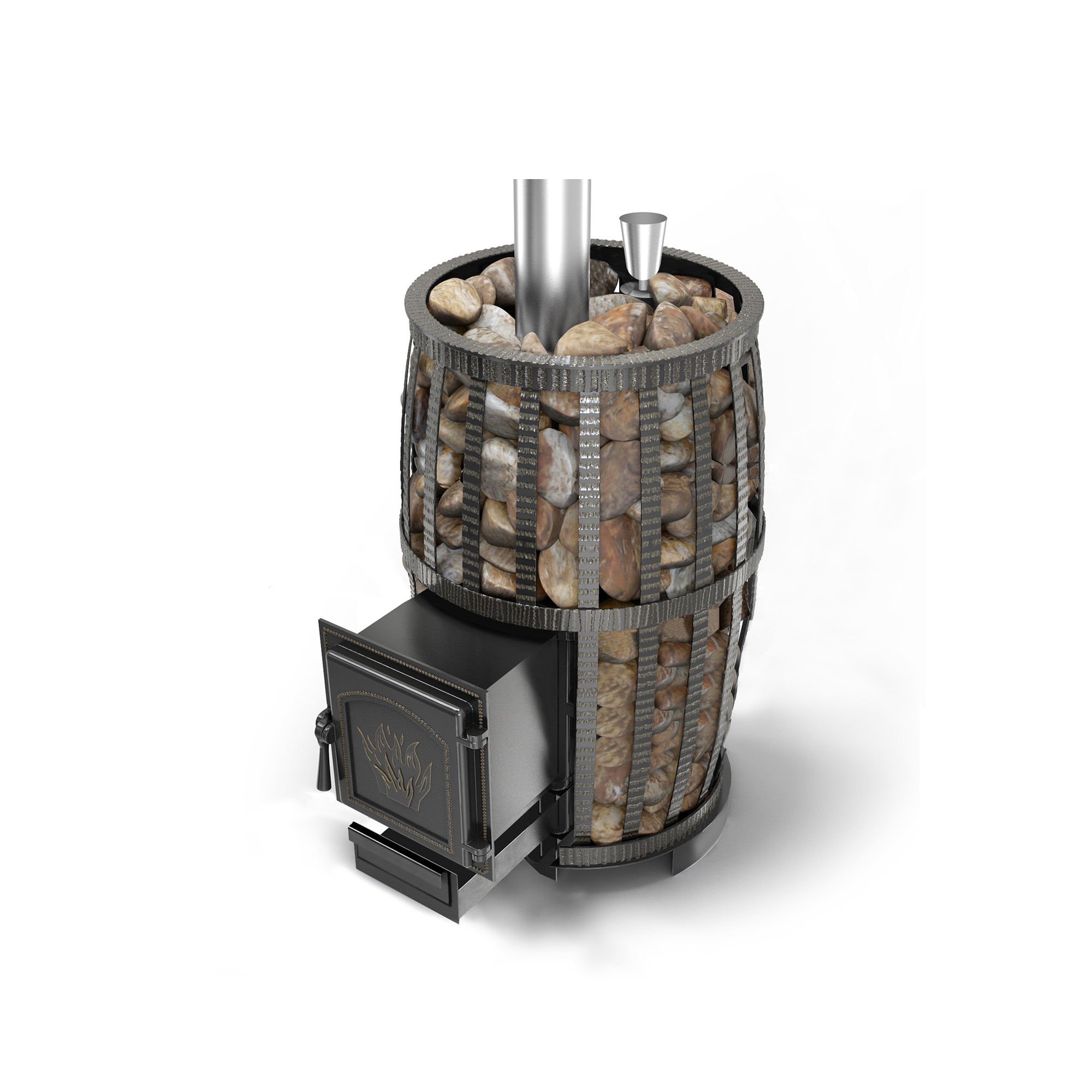 Печь ВЕЗУВИЙ Легенда Русский пар Ковка 30 (271)