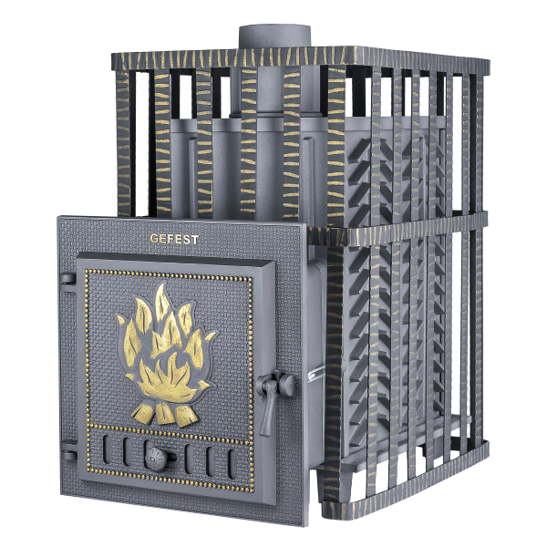 Печь банная Гефест GFS ЗК 30 в сетке