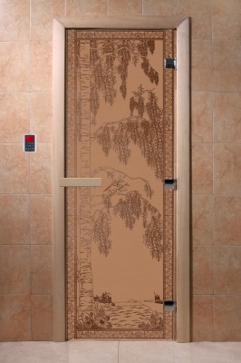 Дверь DoorWood "Березка" Бронза матовое 1900*700 