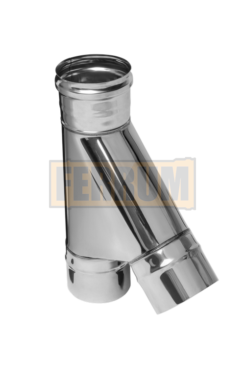 Тройник 135° Ferrum (430/0,8мм, нерж.)