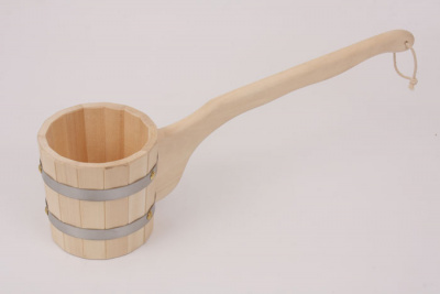 Ковш-черпак КЧ - №1/1 наборный, 1л (с нерж. обод)