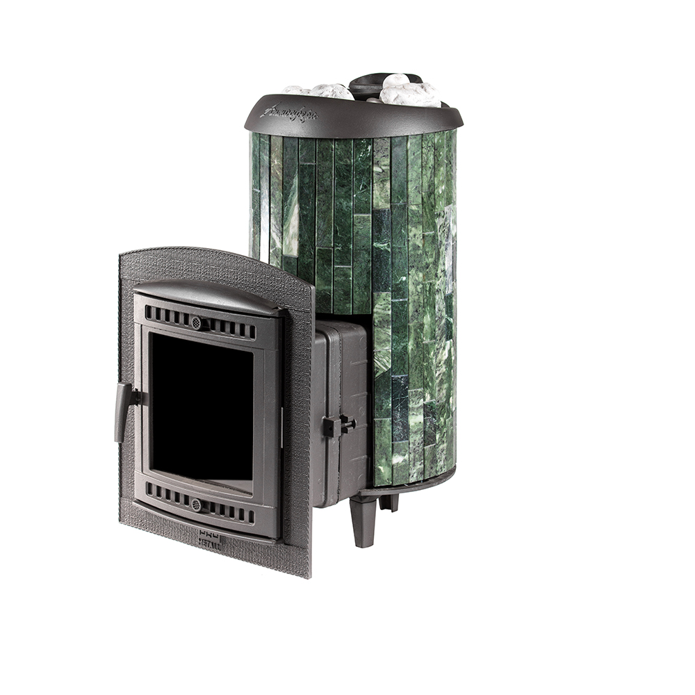 Печь банная "Атмосфера XL" ламели "Змеевик"