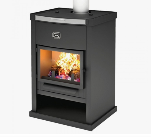 Печь-камин Теплодар ОВ-120 прямой