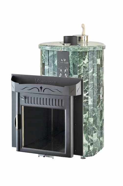 Печь банная Ферингер Макси в камне змеевик