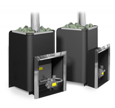 Печь банная Уралочка 16  газо-дровяная 