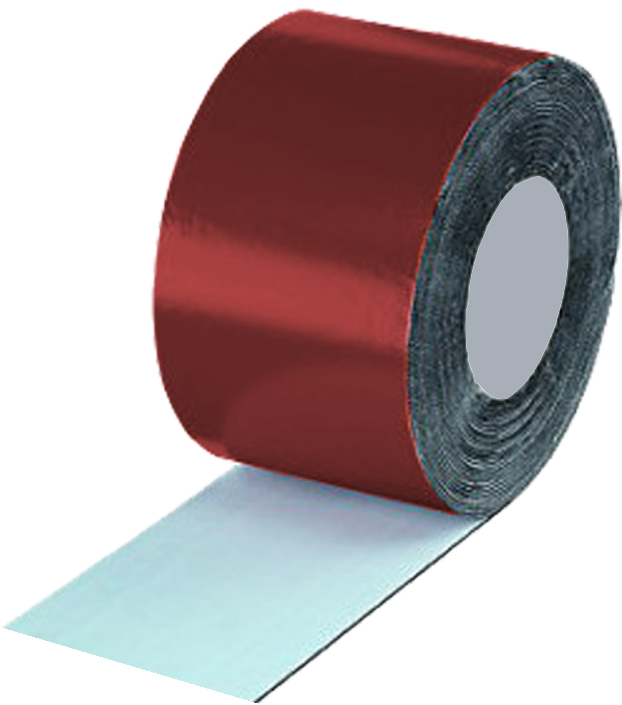 Лента кровельная красная (10 см*100 см)