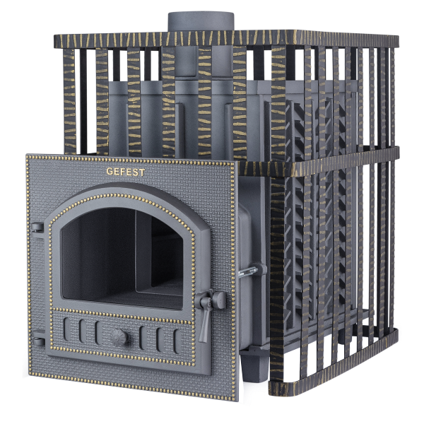 Печь банная Гефест GFS ЗК 40 (М) в сетке