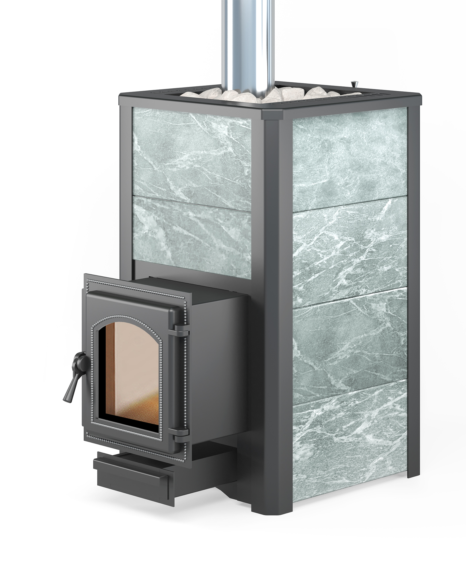 Банная печь ВЕЗУВИЙ ЛЕГЕНДА 28 (270) ТАЛЬКОХЛОРИТ