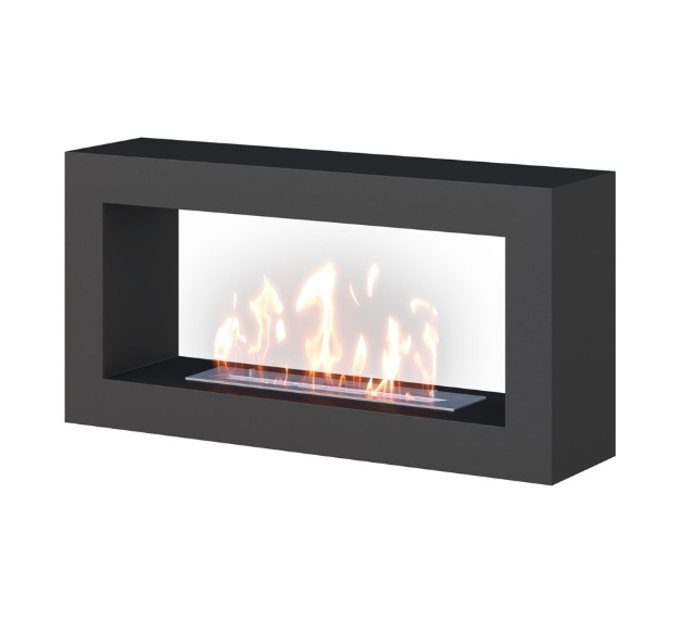 Биокамин SteelHeat FRAME ONE 900 черный