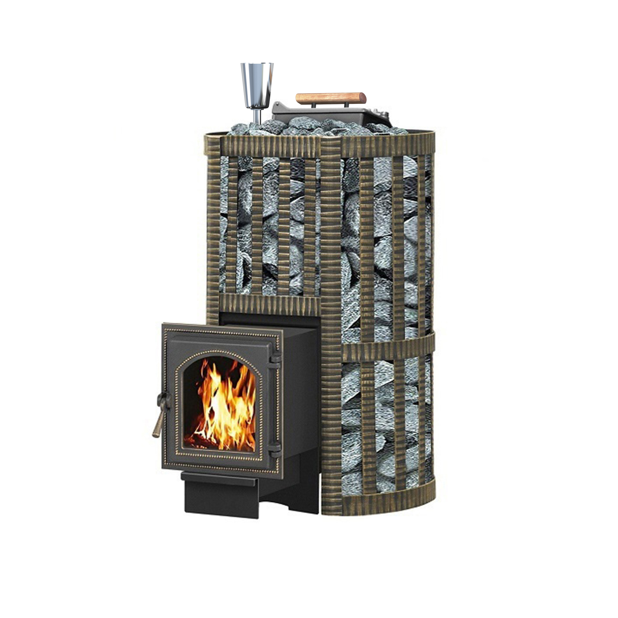  Печь ВЕЗУВИЙ Ураган Ковка 22 (270)