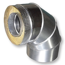 Колено G=90 d=150/220 оцин/оцин СП