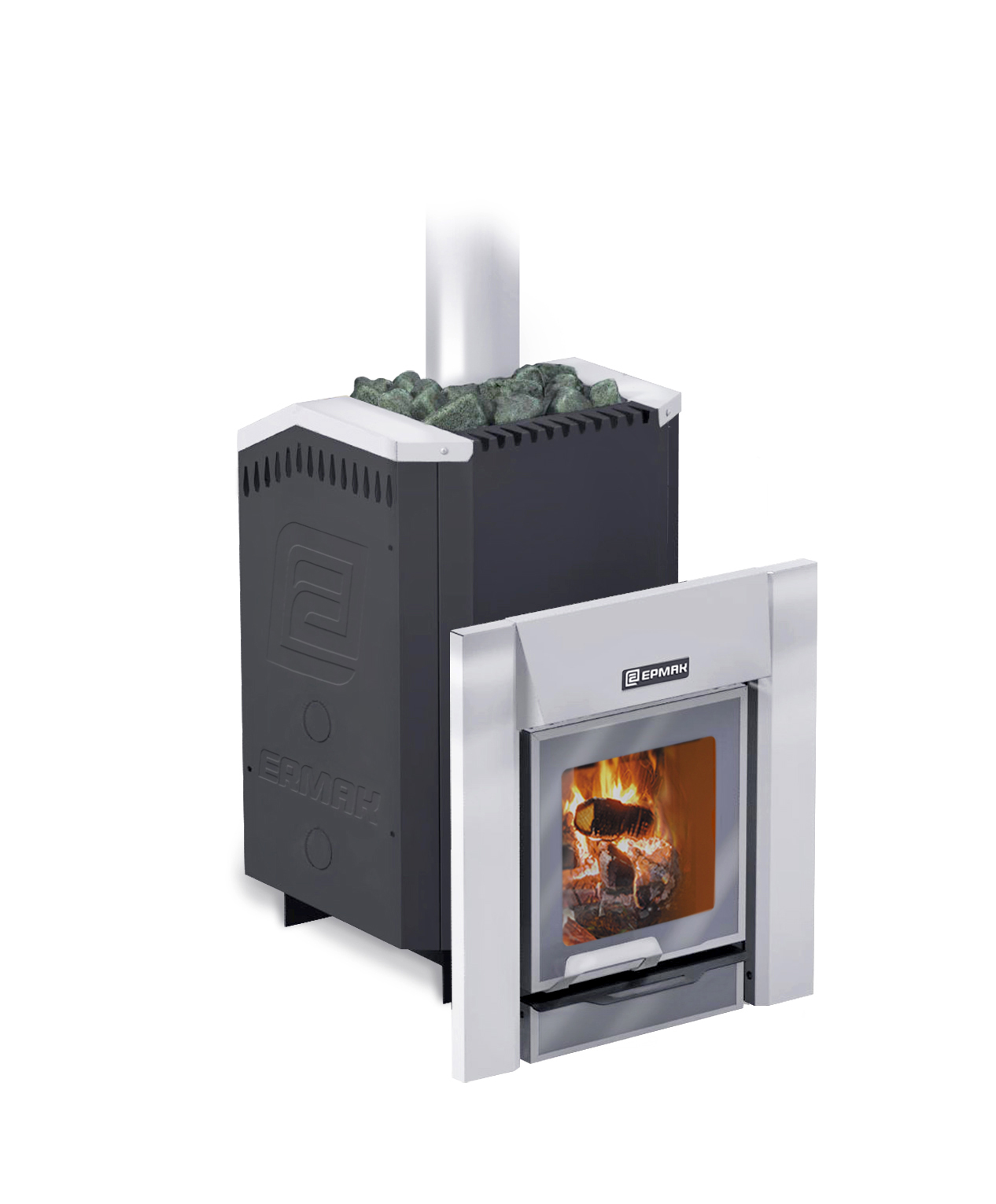 Печь банная ERMAK 16 Премиум (Нержавейка)