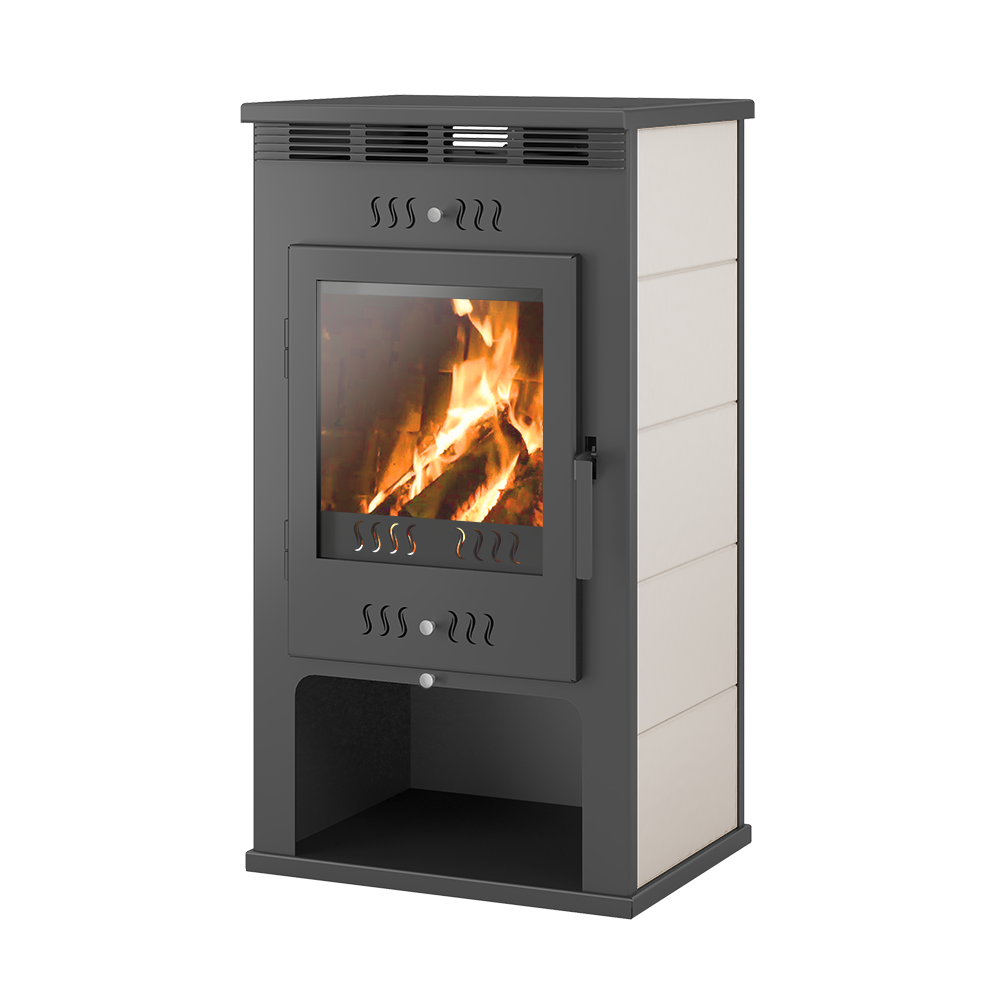 Печь-Камин ASTON 11кВт (180 м3) Ø 150мм