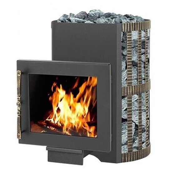 Печь ВЕЗУВИЙ Скиф Парогенератор Ковка Панорама "М"