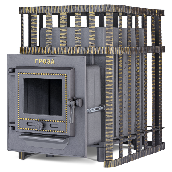 Печь банная Гроза 24 (М) в сетке