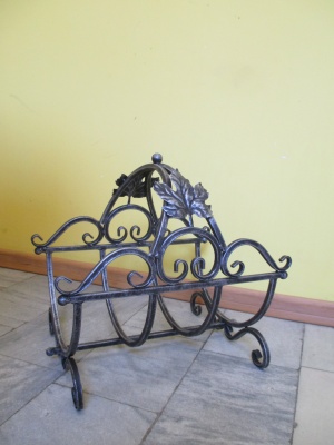 Кор - Дровник Д- 6 (серебро) маленький