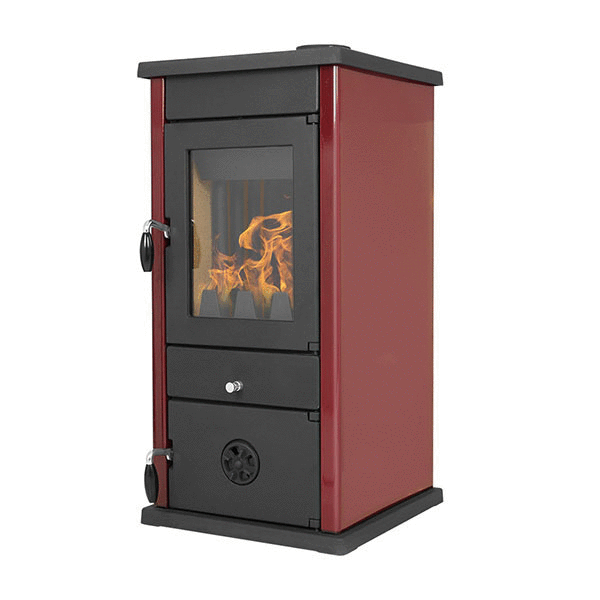 ПЕЧЬ-КАМИН MBS THERMO VESTA PLUS DARK RED