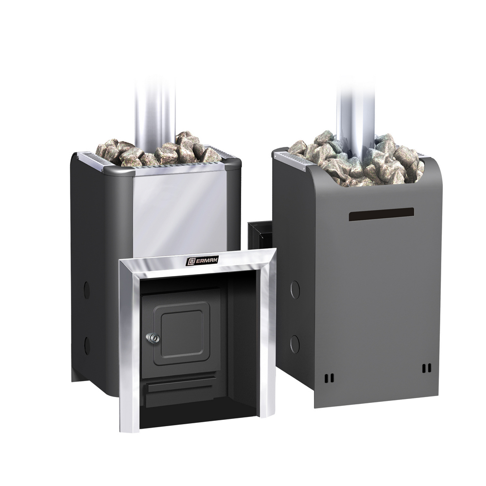 Печь банная Уралочка 12-Н газо-дровяная