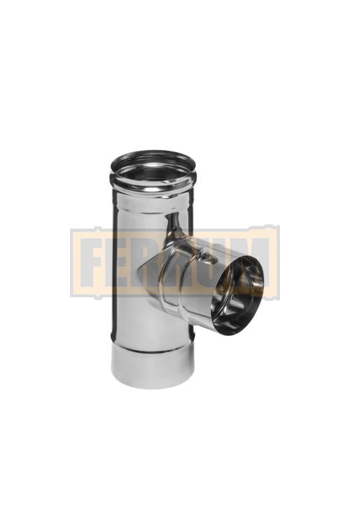Тройник 90° Ferrum (430/0,8мм, нерж.)