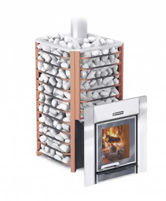 Печь банная Ермак 24 Сетка Премиум сталь